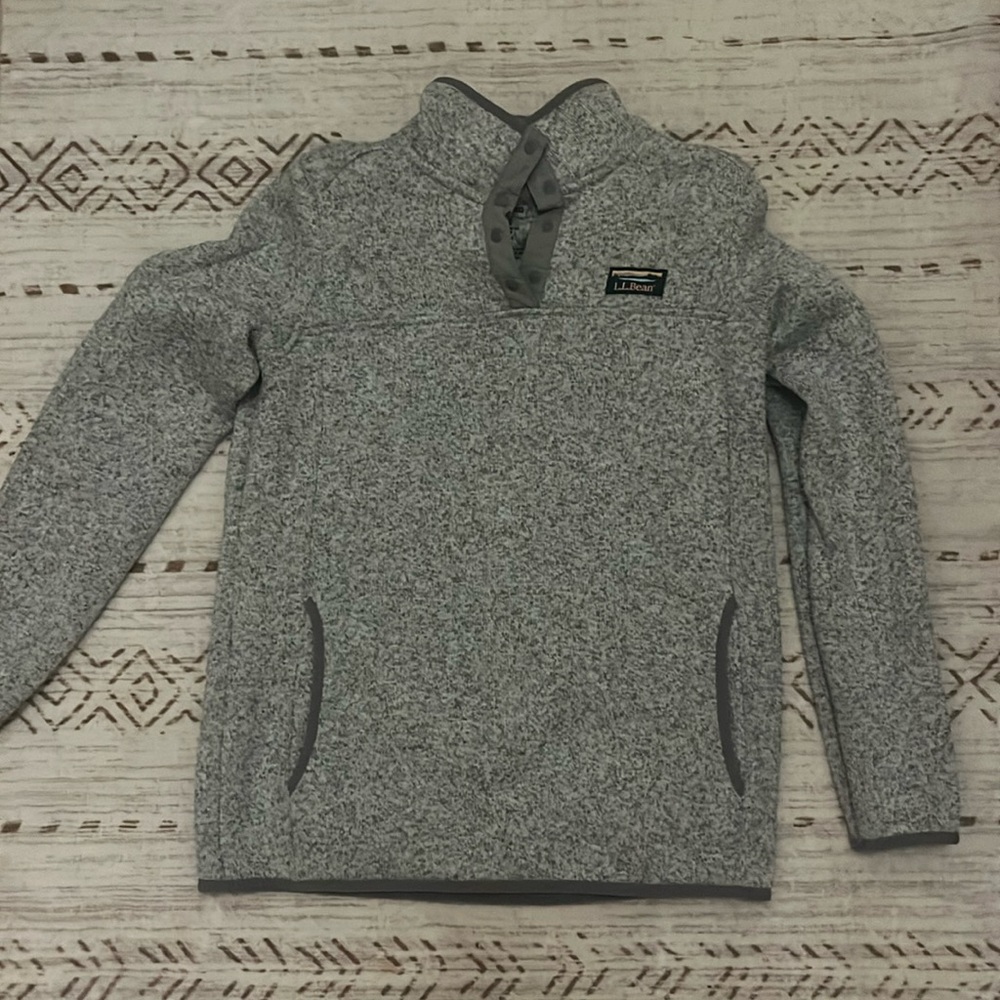 LL bean fleece, medium